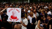 foto: Aksi Demonstran terhadap kematian Nahel di Prancis