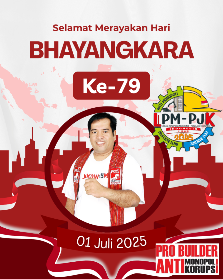 Merah dan Putih Ilustrasi Selamat Merayakan Hari Bhayangkara Instagram Post (1)